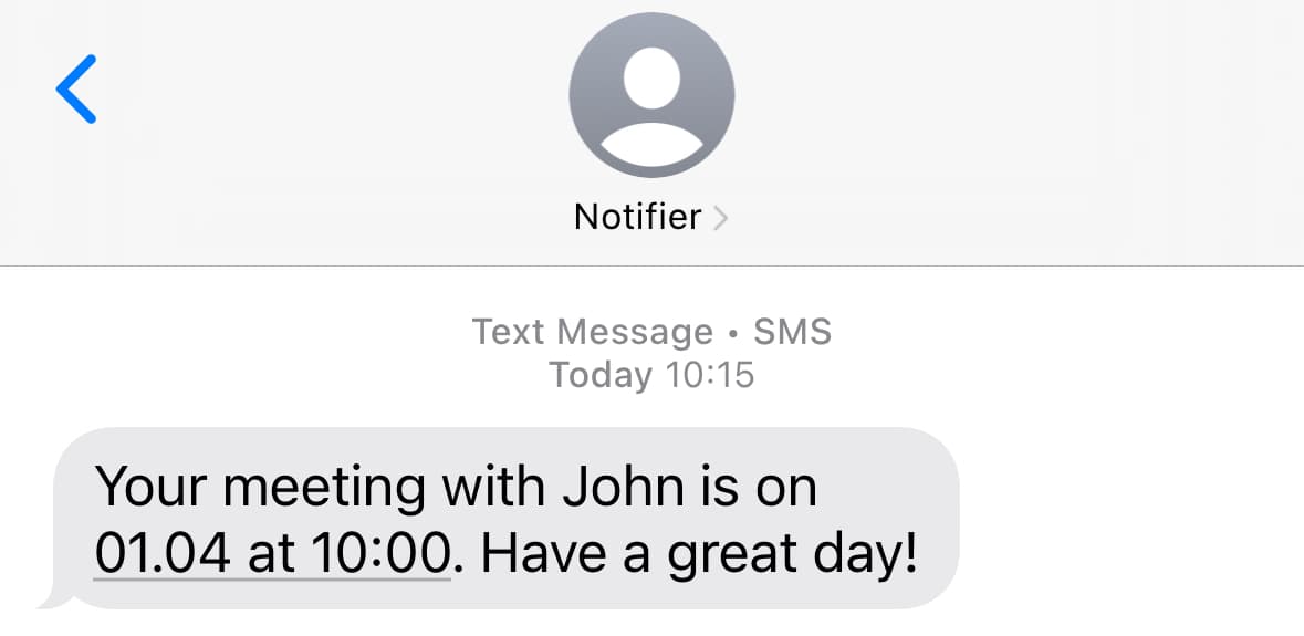 Personalized Messages